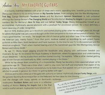 CD/DVD Andreas Öberg: My Favorite Guitars