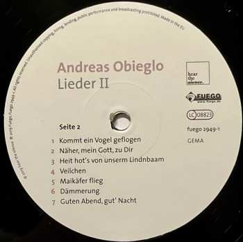 LP Andreas Obieglo: Lieder II
