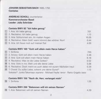 CD Johann Sebastian Bach: Cantatas