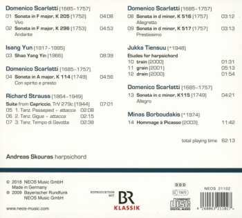 CD Andreas Skouras: Domenico Scarlatti And The Modern Era Of The Harpsichord