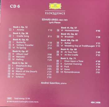 10CD/Dobozkészlet Andrei Gavrilov: Complete Recordings On Deutsche Grammophon