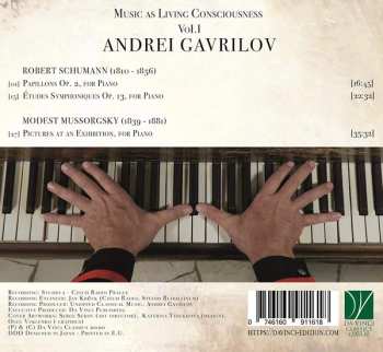 CD Robert Schumann: Music As Living Consciousness Vol.I