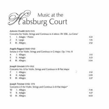 CD Cappella Gabetta: Music At The Habsburg Court