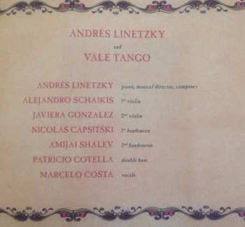 CD Andres Linetzky: Las Huellas En El Mar LTD