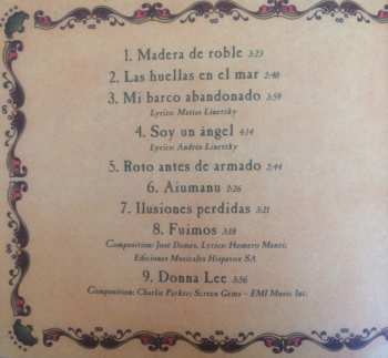 CD Andres Linetzky: Las Huellas En El Mar LTD