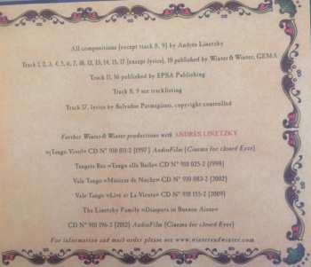 CD Andres Linetzky: Las Huellas En El Mar LTD