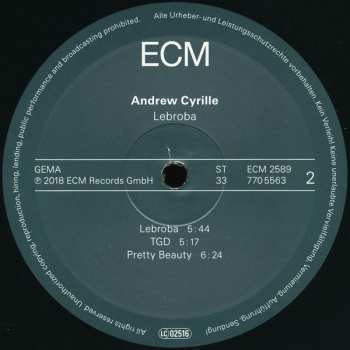 LP Bill Frisell: Lebroba