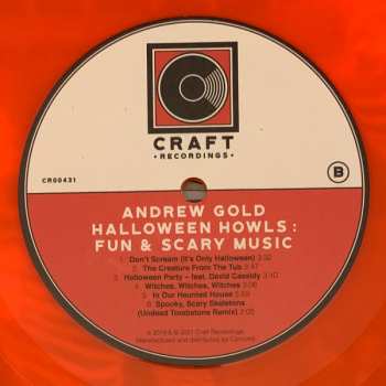 LP Andrew Gold: Andrew Gold's Halloween Howls LTD | CLR