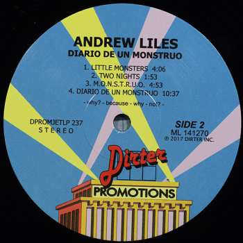 LP Andrew Liles: Diario De Un Monstruo LTD