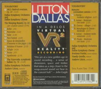 CD Andrew Litton: Tchaikovsky: 1812 Oveture-Sleeping Beauty-Voyevoda-Moscow