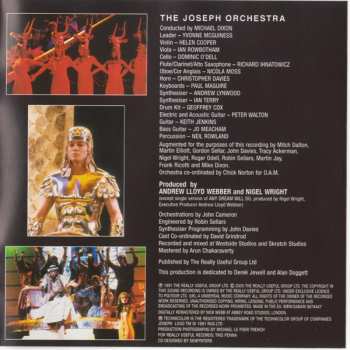 CD Andrew Lloyd Webber: Andrew Lloyd Webber's New Production Of: Joseph And The Amazing Technicolor Dreamcoat DLX