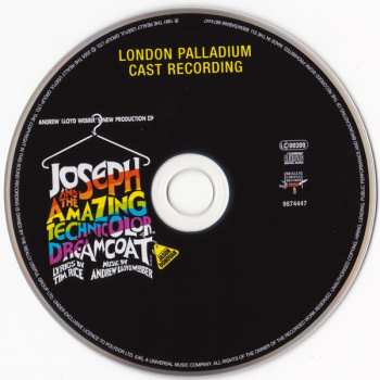 CD Andrew Lloyd Webber: Andrew Lloyd Webber's New Production Of: Joseph And The Amazing Technicolor Dreamcoat DLX