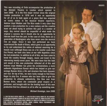 CD Andrew Lloyd Webber: Evita (2006 London Cast Recording)