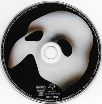 2CD Andrew Lloyd Webber: The Phantom Of The Opera