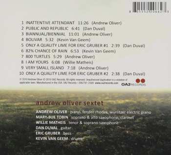 CD Andrew Oliver Sextet: 82% Chance Of Rain