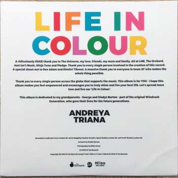 LP Andreya Triana: Life In Colour CLR