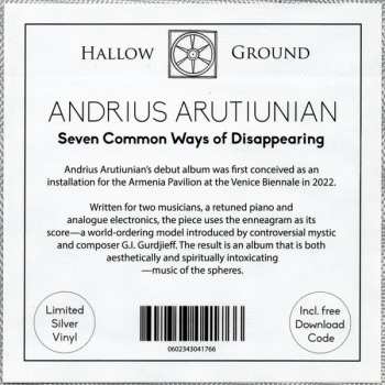 LP Andrius Arutiunian: Seven Common Ways Of Disappearing CLR | LTD