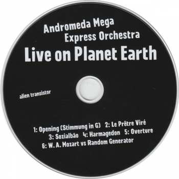 CD Andromeda Mega Express Orchestra: Live On Planet Earth