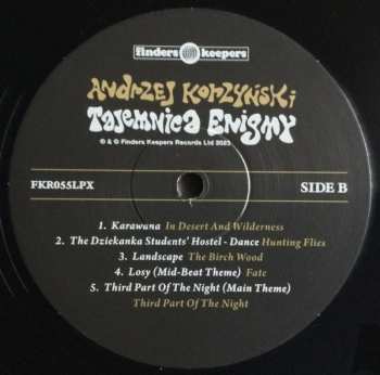 2LP Andrzej Korzyński: Tajemnica Enigmy (Secret Enigma - 1968-1981)