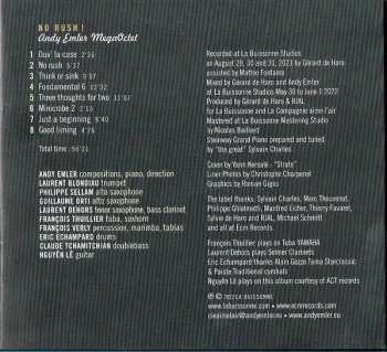 CD Andy Emler Mega Octet: No Rush !