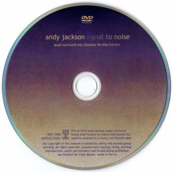 CD/DVD Andy Jackson: Signal To Noise LTD