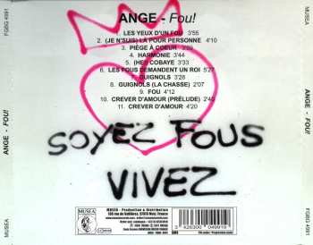 CD Ange: Fou ! 