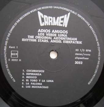 LP Ángel Kirkpatrick: Adios Amigos