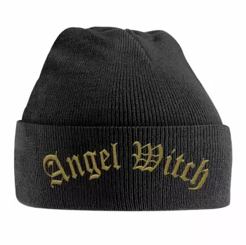 Sapka Gold Logo Angel Witch Vyšívaná