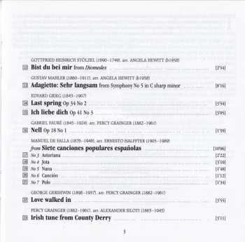 CD Angela Hewitt: Love Songs