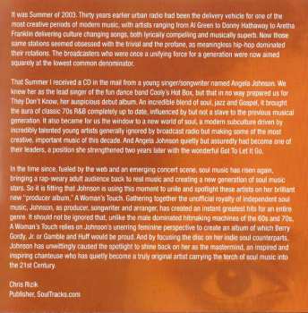 CD Angela Johnson: A Woman's Touch Vol. 1