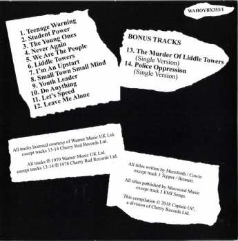5CD/Dobozkészlet Angelic Upstarts: The Albums 1979-82