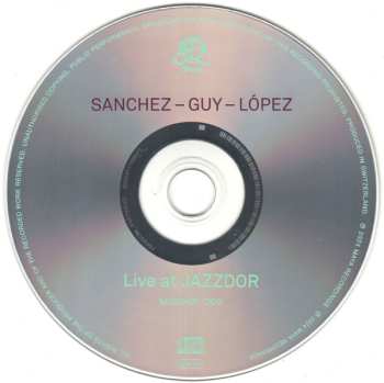 CD Ramón López: Live At Jazzdor