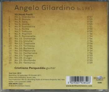 CD Cristiano Porqueddu: 20 Studi Facili (For Guitar)