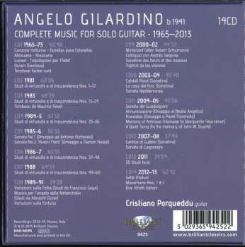 14CD/Dobozkészlet Cristiano Porqueddu: Complete Music For Solo Guitar · 1965–2013