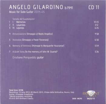 14CD/Dobozkészlet Cristiano Porqueddu: Complete Music For Solo Guitar · 1965–2013