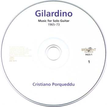 14CD/Dobozkészlet Cristiano Porqueddu: Complete Music For Solo Guitar · 1965–2013