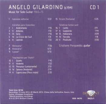 14CD/Dobozkészlet Cristiano Porqueddu: Complete Music For Solo Guitar · 1965–2013