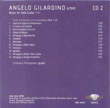 14CD/Dobozkészlet Cristiano Porqueddu: Complete Music For Solo Guitar · 1965–2013