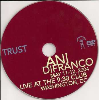 DVD Ani DiFranco: Trust