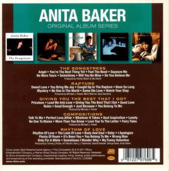 5CD/Dobozkészlet Anita Baker: Original Album Series