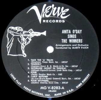 CD Anita O'day: Anita O'day Sings The Winners - Uhqcd