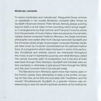 CD Anja Lechner: Moderato Cantabile