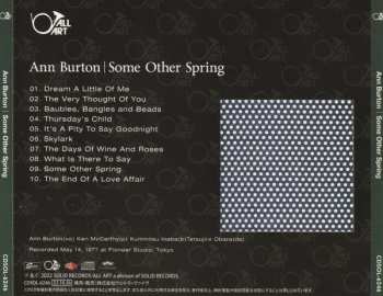 CD Ann Burton: Some Other Spring