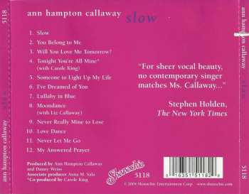 CD Ann Hampton Callaway: Slow