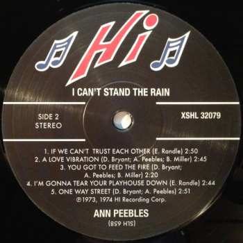 LP Ann Peebles: I Can't Stand The Rain LTD