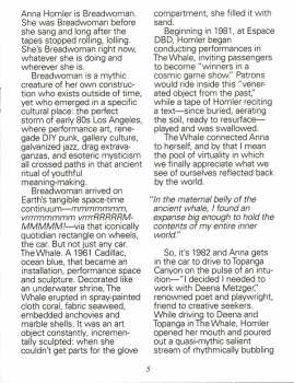 LP Anna Homler: Breadwoman & Other Tales