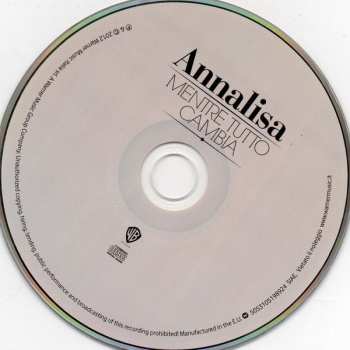 CD Annalisa Scarrone: Mentre Tutto Cambia