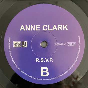 LP Anne Clark: R.S.V.P.