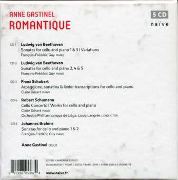 5CD/Dobozkészlet Robert Schumann: Romantique