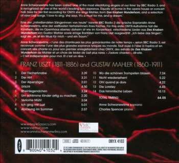 CD Anne Schwanewilms: Das Himmlische Leben: Liszt & Mahler